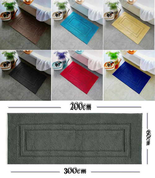 Luxury Extra Large Bath Mat 100% Egyptian Cotton Floor Mats Bath Rugs Water Absorbent Bathroom Toilet Pedestal Carpet Mats - Towelsbay